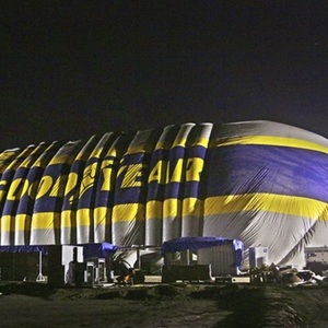Compania Goodyear a deschis cel mai mare hangar din America de Nord